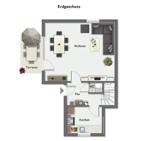 Holiday home Sanddornweg 13 A